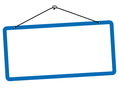 Header schild